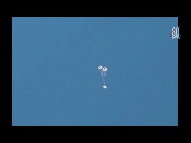 NASA Tests Orion Spacecraft's Parachutes for Final Time