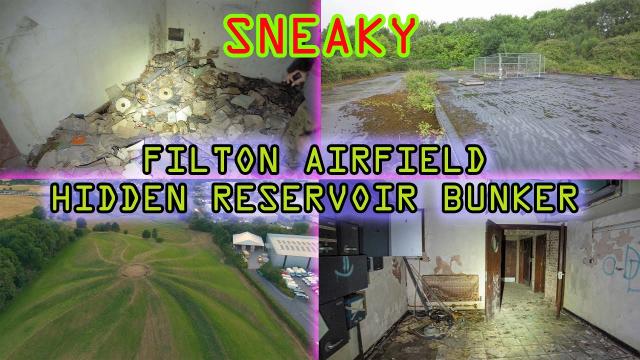 Sneaky Filton Airfield BUNKER hidden in a reserviour.