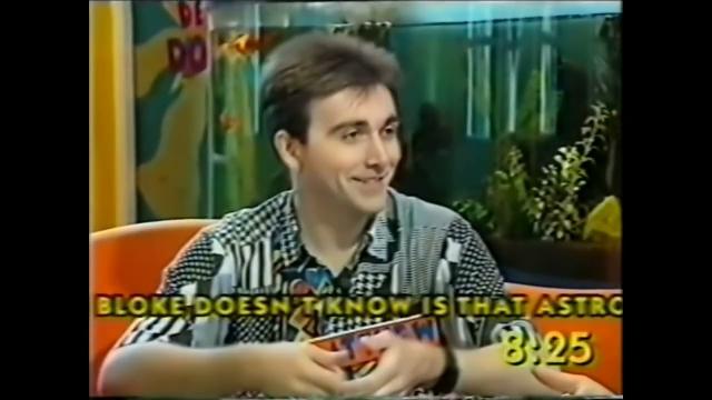 1996  BuzzAldrin & Matthew Williams on The BIG BREAKFAST  1996