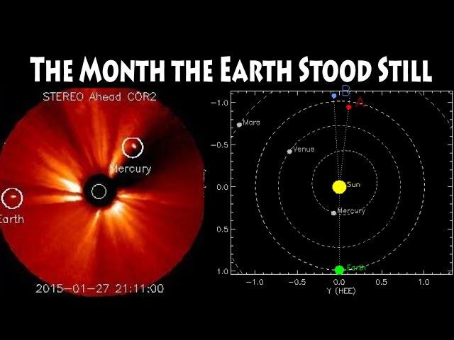 WTF NASA? The Month the Earth stood still.