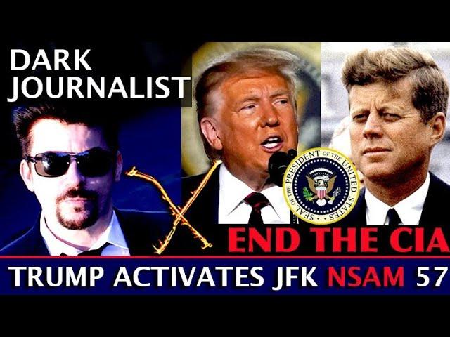 Dark Journalist X-Election: Deep State Showdown - Trump Uses JFK National Security Memo 57!