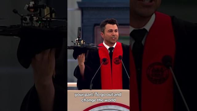 Mark Rober makes his cap fly