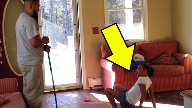 Daddy And Daughter Bring Smiles In Fun Dance Battle