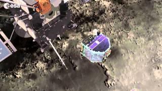 European Spacecraft To Land On Comet In 2014 - Animation