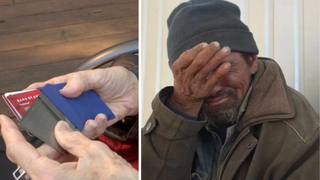 This Little Girl Raises $30K for Homeless Man Who Returned Her Grandmother’s Lost Wallet