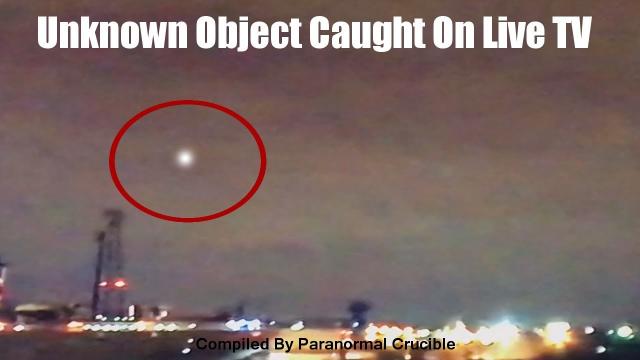 Unknown Object Caught On Live TV