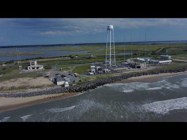 Rocket Lab facility at Wallops Flight Facility in Virginia