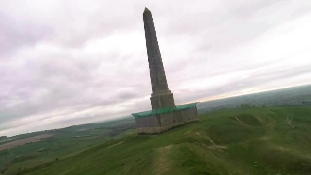 Electric Mountain Bike ride to top of Cherhill SHAKYCAM