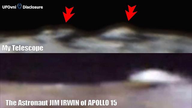 APOLLO 15 Astronaut JIM IRWIN Reportedly Filmed UFO On The Edge Of A Moon Crater