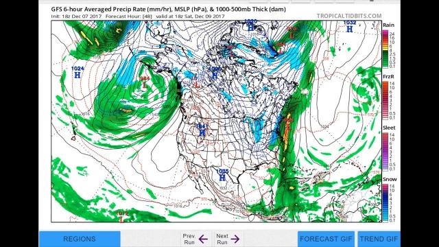 Big storms of Fire & Ice - The Weekend Forecast for the World