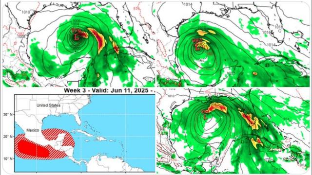 Hurricane Andrea in the Gulf of America June 11th?!?! maybe, totally maybe.
