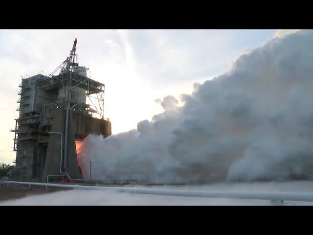 NASA test-fires Artemis moon rocket engines for first time in 2024
