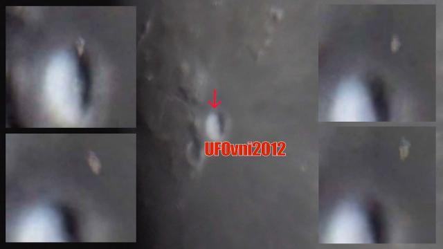 UFO Filmed Taking OFF from The Moon Aristarchus Crater, Telescope video 4K