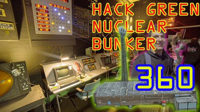 360VR HACK GREEN Nuclear Bunker FULL TOUR