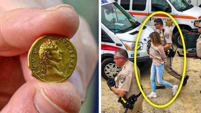 This Girl Finds 700 Year Old Coin, Years Later Cops Decide To Arrest Her