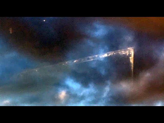 Crystal Clear V-Shaped Alien Craft Photographed over Failsworth, UK