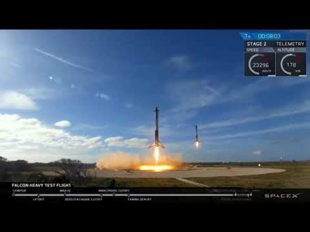 Asteroid Belt-Bound 'Starman': Falcon Heavy Highlights (Feat. Joe Satriani Music)