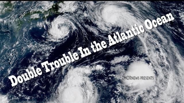 Hurricane! Double Trouble in the Atlantic!  Both could make Landfall on the Coast of the USA