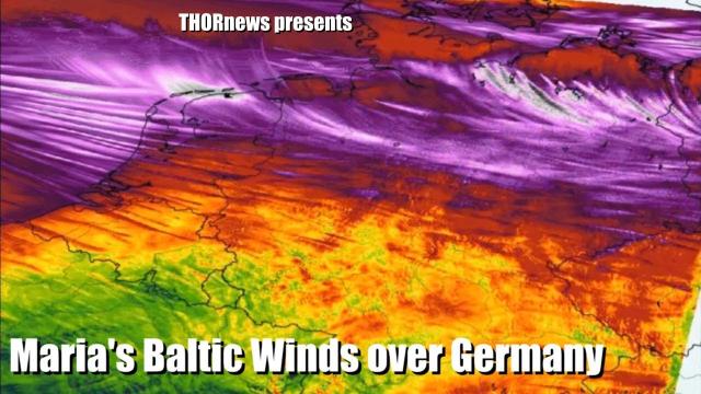 Maria's Baltic Winds over Germany