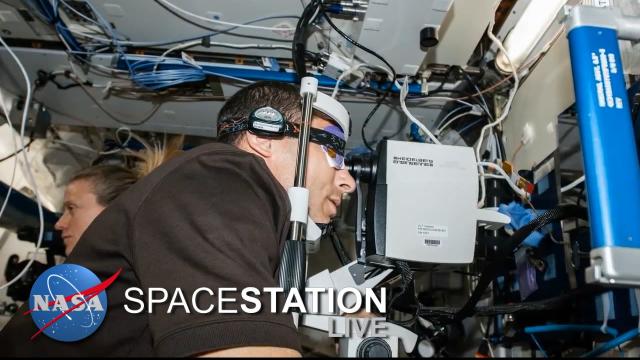 Space Station Live: Looking Into Space Vision Issues