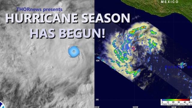 Hurricane Season has Begun Early! Yo Tropical Storm Adrian!