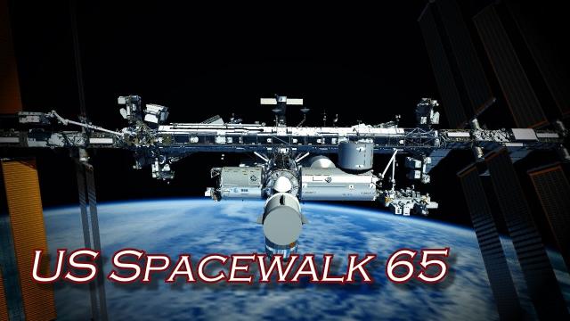US Spacewalk 65 Animation