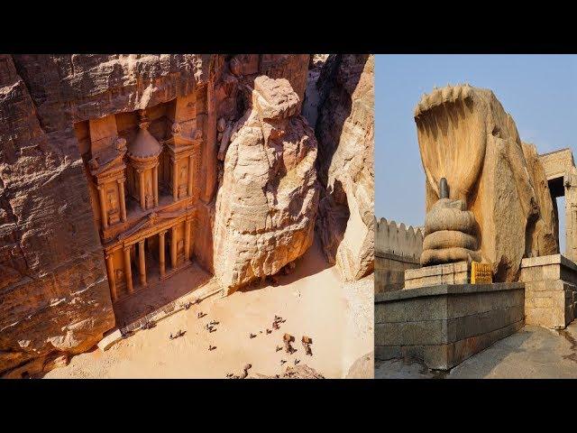 Massive Ancient Structure Discovered Buried in Sands of Petra