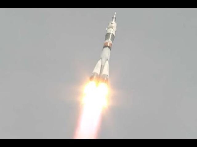 Blastoff! Two New Crew Members Launch To Space Station | Video