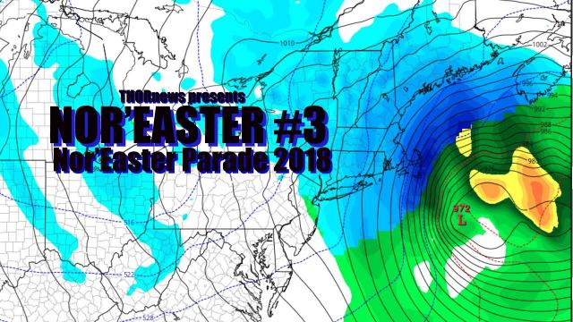 R U Ready 4 Nor'Easter #3 in 11 days? Nor'Easter Parade 2018