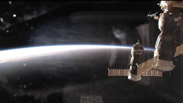 Progress 68 Resupply Mission Docks at Space Station