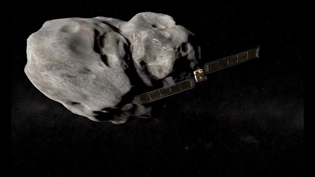 See NASA DART's trip to slam into an asteroid in amazing animation
