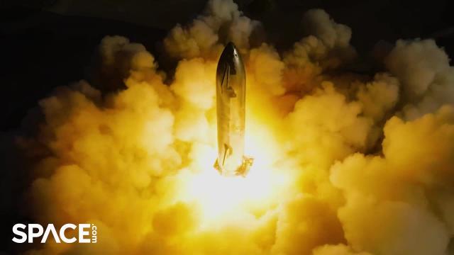 SpaceX Starship 25 roars to life in static fire test - See in real-time and slow-mo