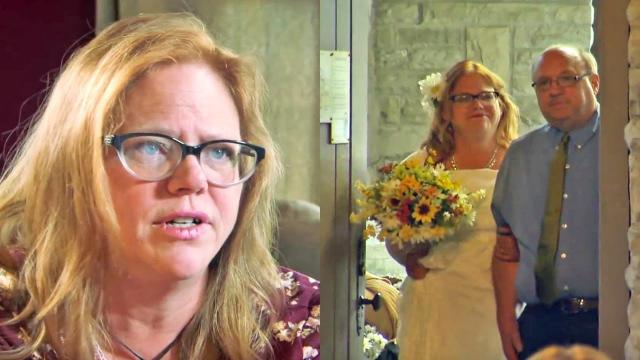 This Couple Endured A Bitter Divorce, But Four Years Later He Made An Appearance At Her Wedding