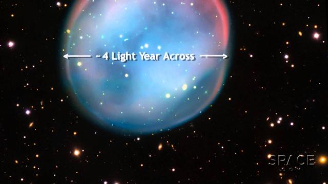 Star's 'Ghost' Shimmers Against The Vast Expanse Of Space | Video