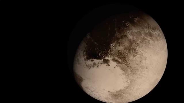 Realistic Pluto Fly-By Animation Created From Photos, Trajectory Data | Video