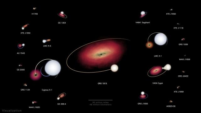 Meet the 'best-known' black holes in our galaxy (and our neighbor)