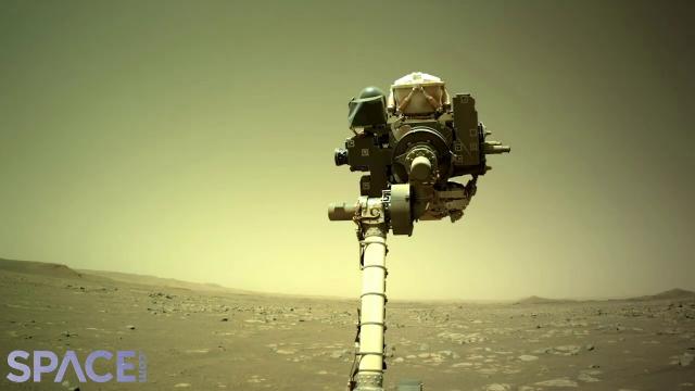 See Perseverance's robotic arm tools 'dance' on Mars for checkouts