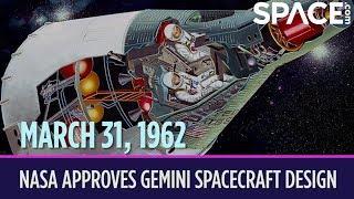 OTD in Space – March 31: NASA Approves Gemini Spacecraft Design