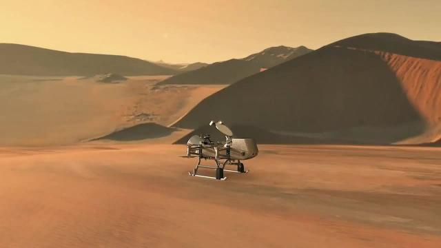 Studying Titan with a 'Dragonfly' Rotocraft - NASA is Excited!
