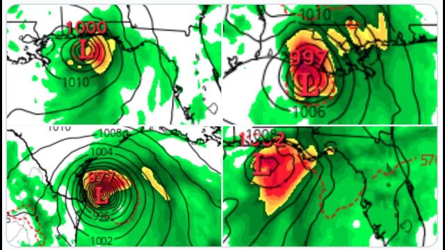 ALERT! 6 of the last 10 GFS Runs show a TS or Hurricane making landfall from Texas to Florida