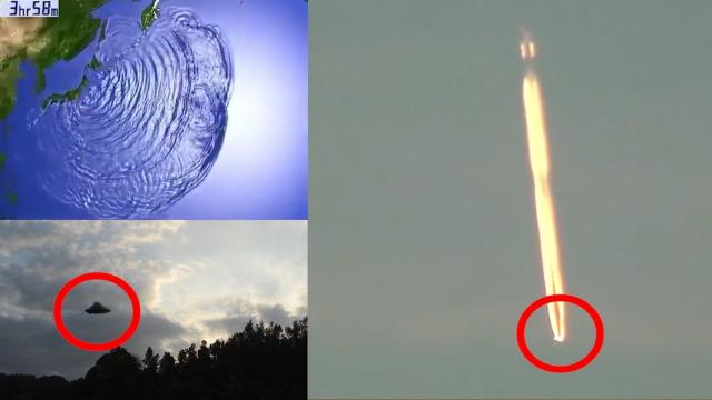 Massive UFO JUST AFTER Major Earthquake Japan! Shocks The WORLD! 11/21/2016