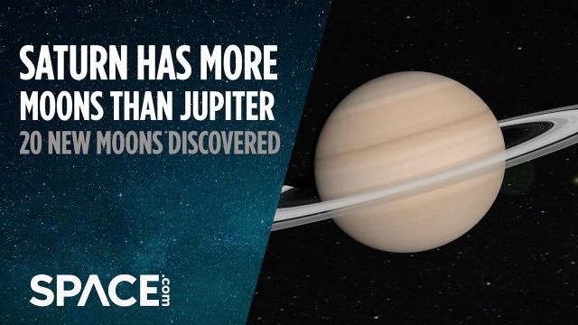 Saturn Now Has More Moons Than Jupiter!