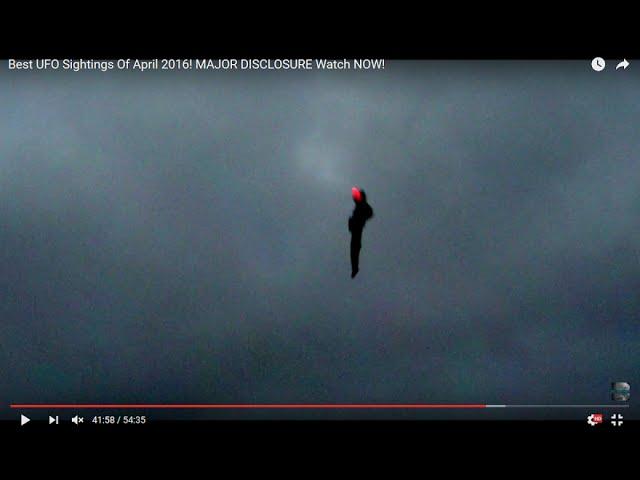 Best UFO Sightings Of April 2016! MAJOR DISCLOSURE Watch NOW!