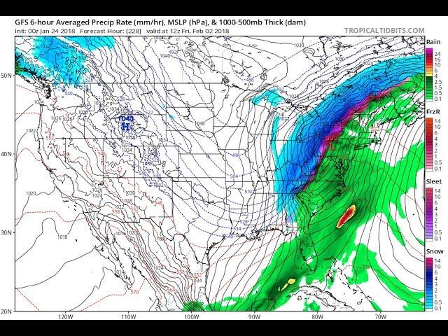 MAJOR STORMS on the way for USA around Super Eclipse Blood Moon