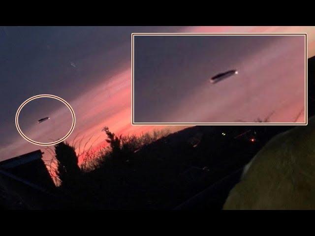 Strange object caught on camera over Cheadle, UK