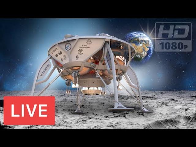 WATCH: MOON LANDING! ????????SPACEIL #Beresheet-Israel @3:05pm EST