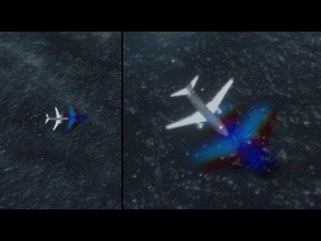 Mysterious Plane looking for Underwater UFO base?
