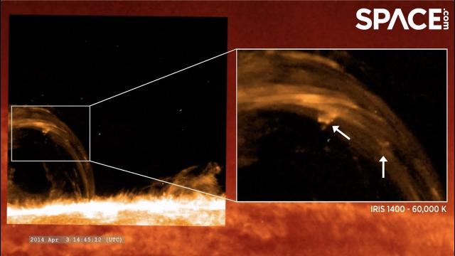 Nanojets on the Sun seen clearly for first time by spacecraft