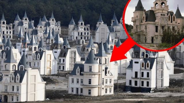 This Deserted Turkish Village Is Filled With Hundreds Of Creepy Disney-like Castles