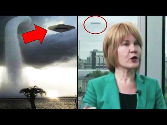 10 Mysterious UFO Sightings Caught On Camera & Live TV! Real UFOs News VIDEOS?
